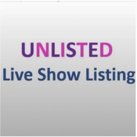 $ 169 Unlisted Live Show Listing - Picture 1 of 1